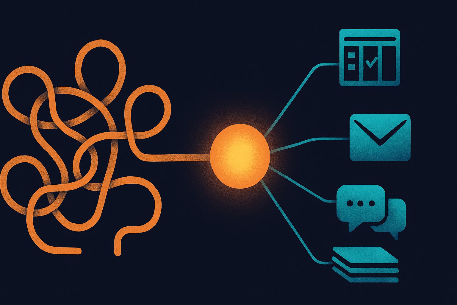 Agentforce lives in Salesforce — email, Slack, and docs federation is the gap.